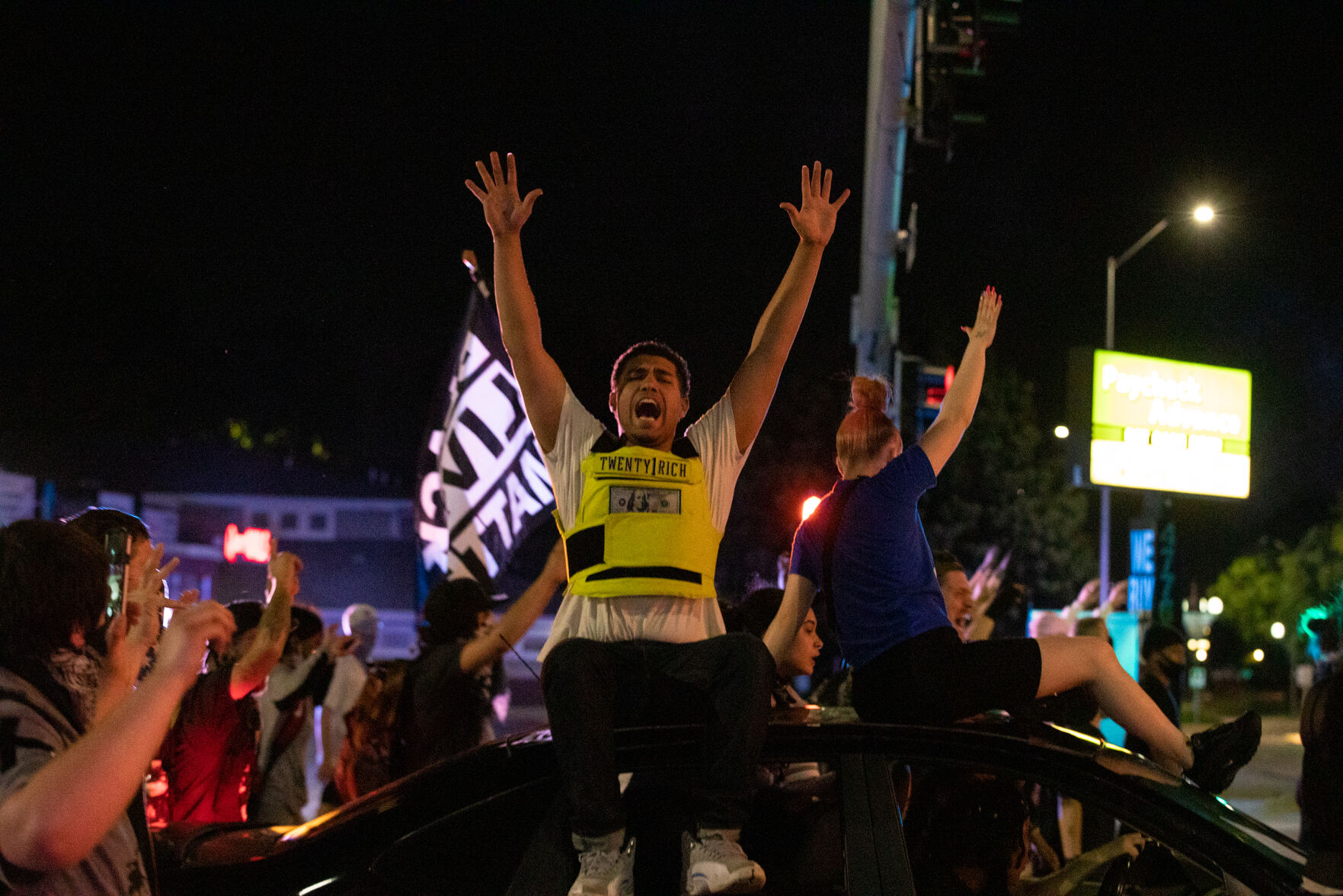 Black Lives Matter Protest Night Four Photo No. 14